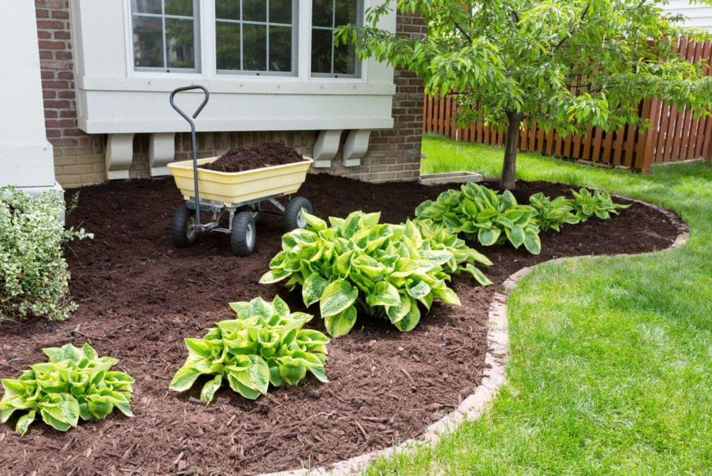 Landscaping and excavation project by Green Apple Landscaping Builders